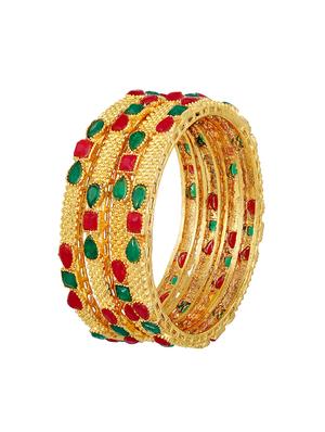 multi colored brass bangle - 16878158 - Standard Image - 2