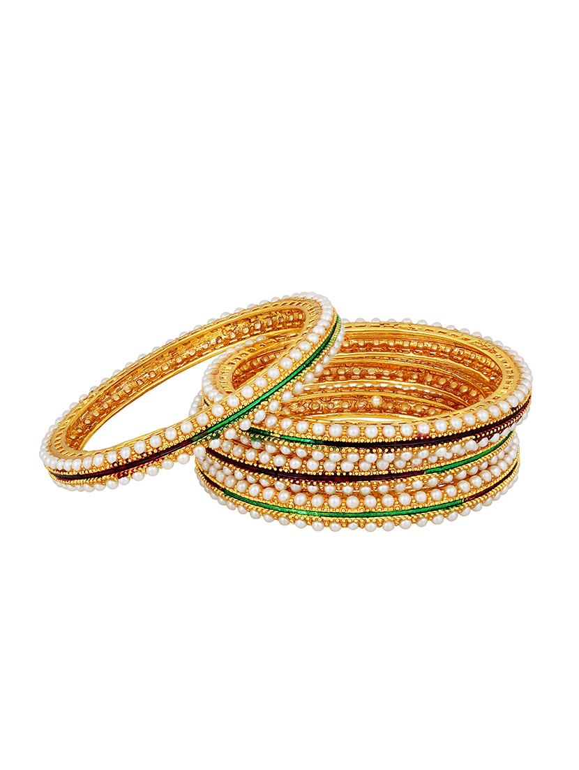 multi colored brass bangles - 16878161 - Zoom Image - 1