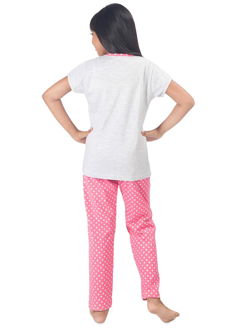 multi colored cotton pyjama set nightwear - 16878205 - Zoom Image - 2