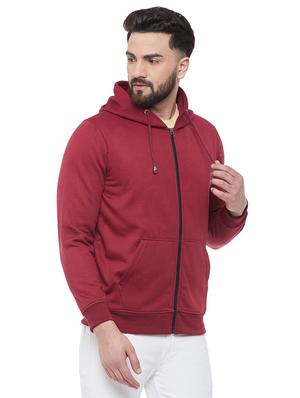 red solid sweatshirt - 16878233 - Standard Image - 2