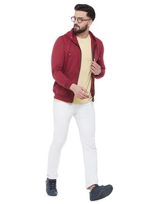 red solid sweatshirt - 16878233 - Standard Image - 4
