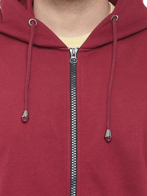 red solid sweatshirt - 16878233 - Zoom Image - 5