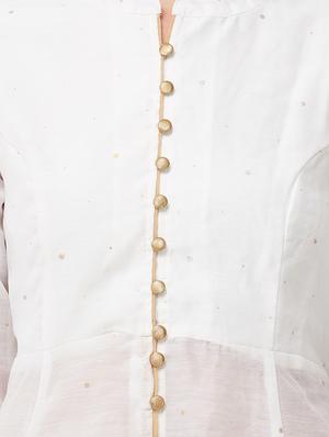 solid flared kurta - 16878376 - Standard Image - 4