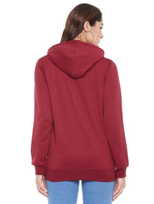 front pocket fleece hoodie - 16878462 - Standard Image - 3