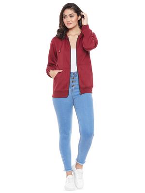front pocket fleece hoodie - 16878462 - Standard Image - 4
