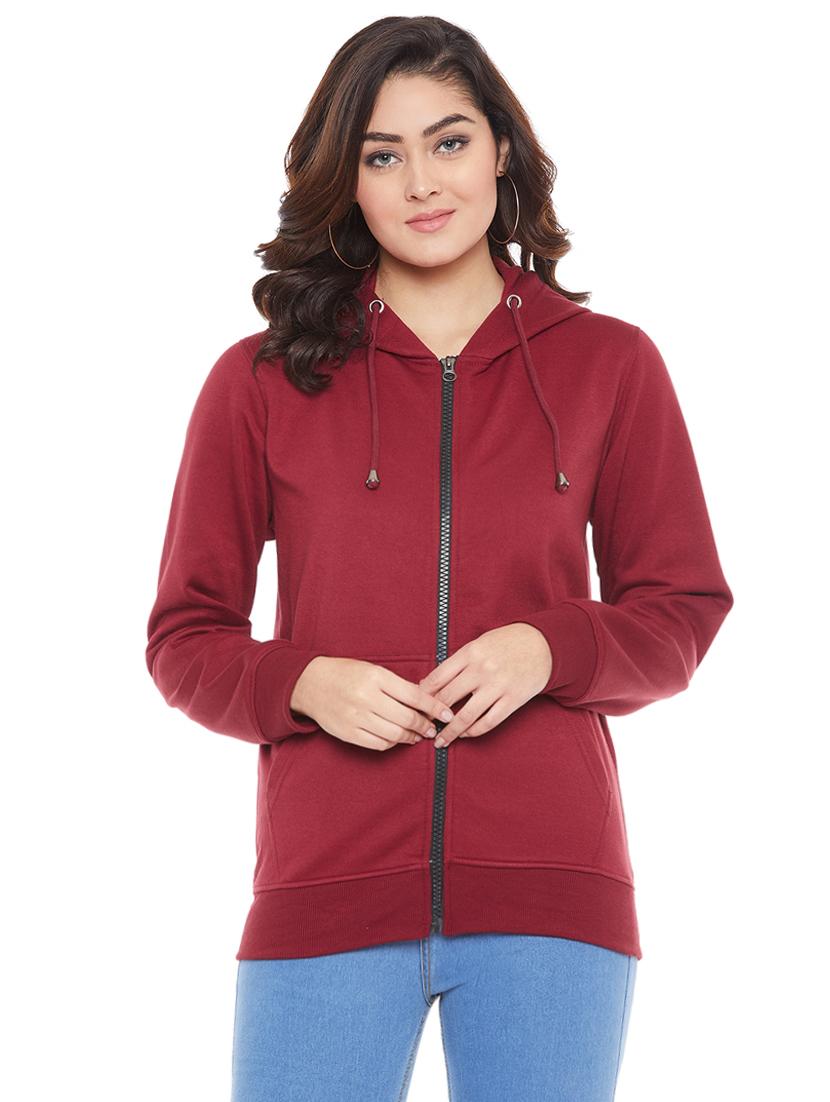 front pocket fleece hoodie - 16878462 - Zoom Image - 1