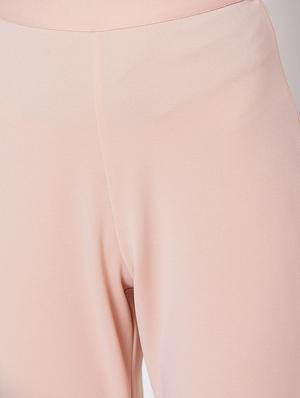 rosewater pink high rise wide leg trouser - 16878476 - Standard Image - 5