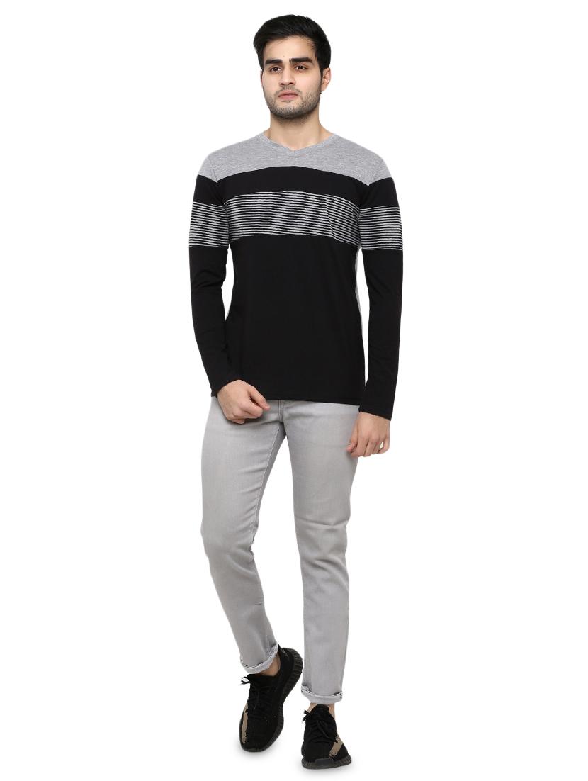 black striped t-shirt - 16878983 - Zoom Image - 4