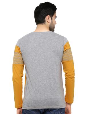 yellow striped t-shirt - 16878985 - Standard Image - 3