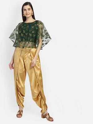 self design embroidered blouse - 16879417 - Standard Image - 4