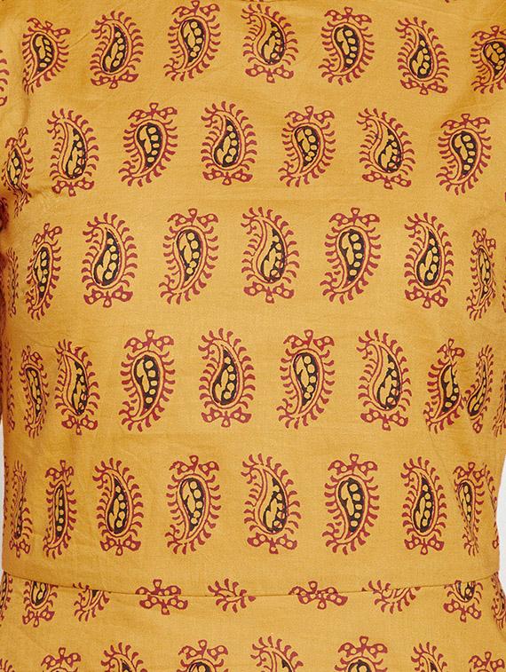 tie back neck paisley skater dress - 16879561 - Zoom Image - 5