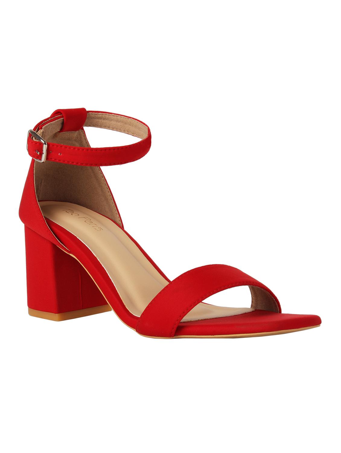 red closed back sandals - 16879627 - Zoom Image - 1