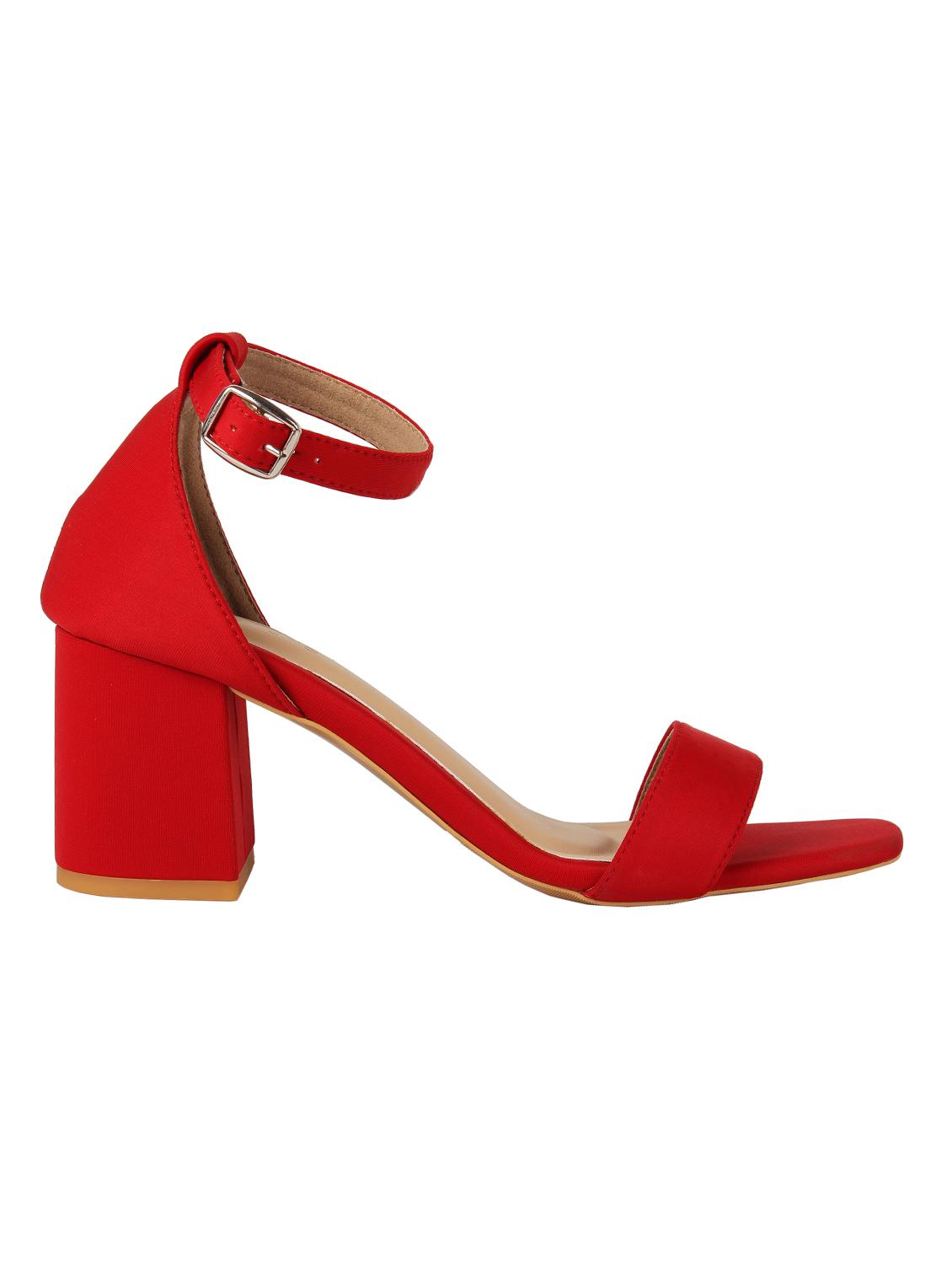 red closed back sandals - 16879627 - Zoom Image - 2