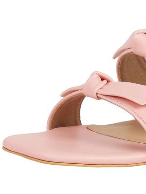 pink slip on sandals - 16879631 - Standard Image - 3