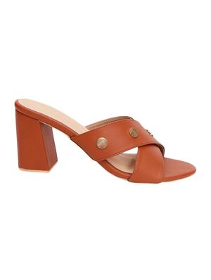 tan slip on sandals - 16879633 - Standard Image - 2