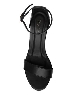 black closed back wedges - 16879657 - Standard Image - 4