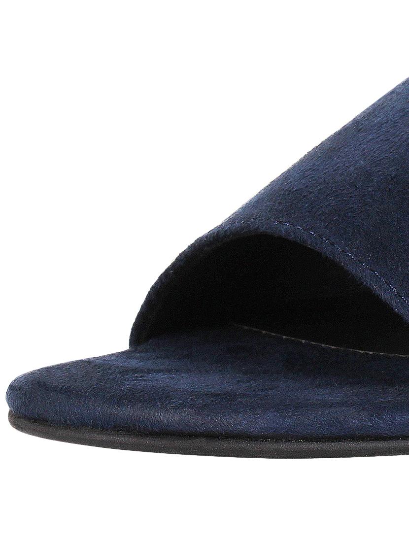 navy slip on wedges - 16879661 - Zoom Image - 3