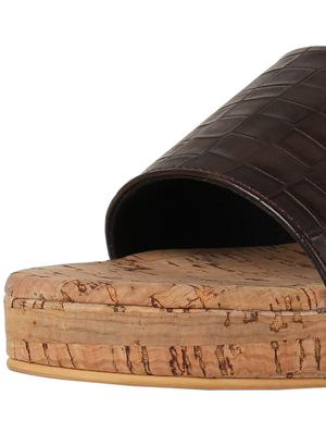 brown slip on wedges - 16879662 - Standard Image - 3