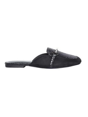 black slip on mules - 16879674 - Standard Image - 2