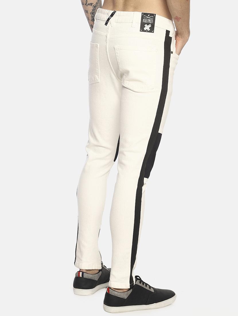 white side taped jeans - 16879881 - Zoom Image - 3