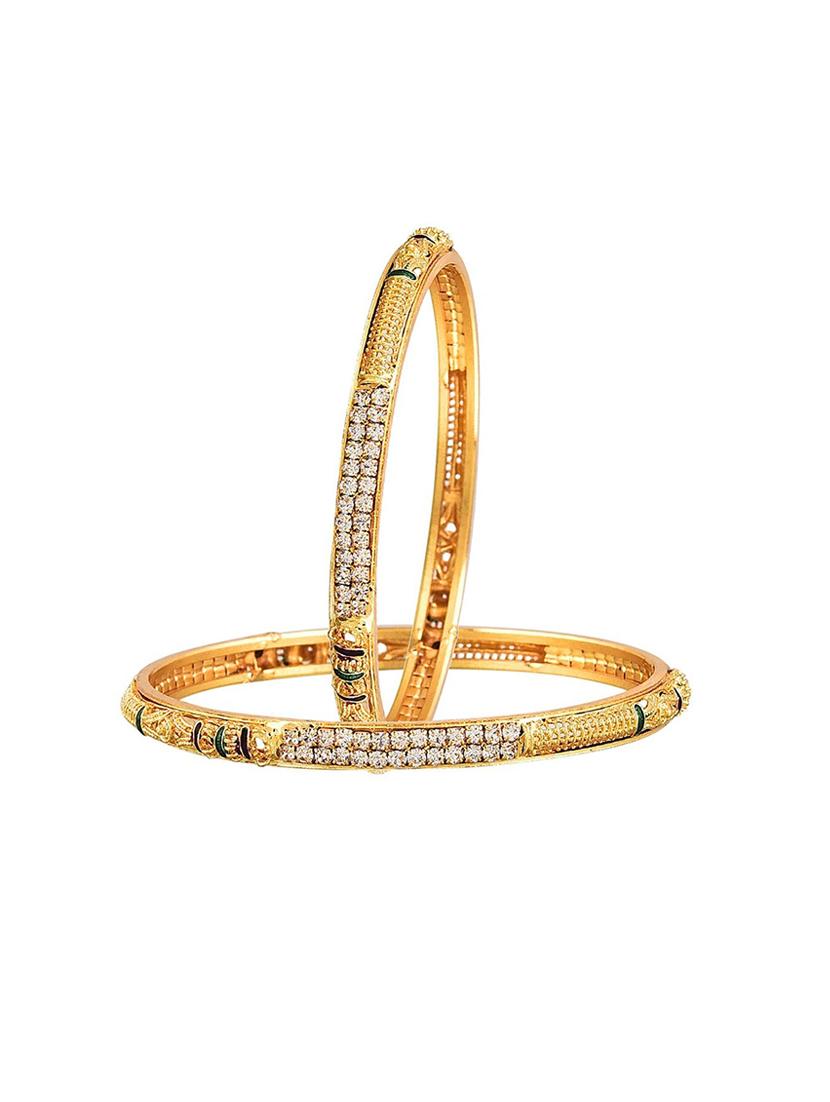 gold metal bangle - 16880035 - Zoom Image - 2