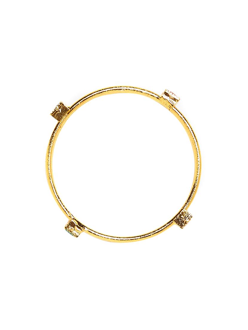 multi colored gold plated bangle - 16880037 - Zoom Image - 2