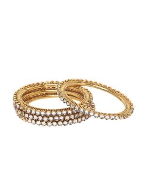 gold metal bangle - 16880045 - Standard Image - 2