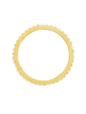 white gold metal bangle - 16880047 - Standard Image - 3