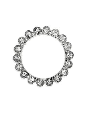 silver plated bangle - 16880050 - Standard Image - 3