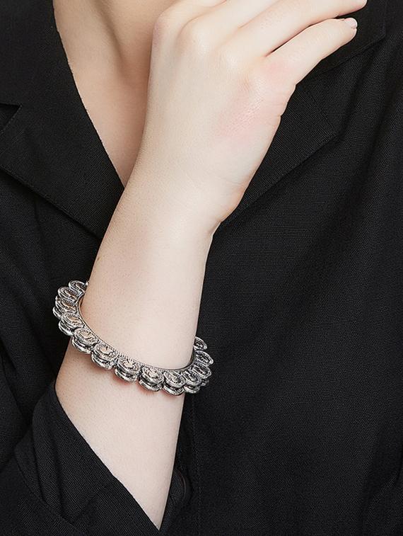 silver plated bangle - 16880050 - Zoom Image - 4