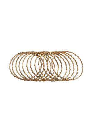 gold plated bangle - 16880055 - Standard Image - 3
