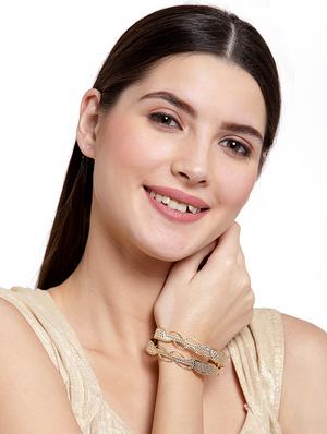 gold plated bangle - 16880060 - Standard Image - 4