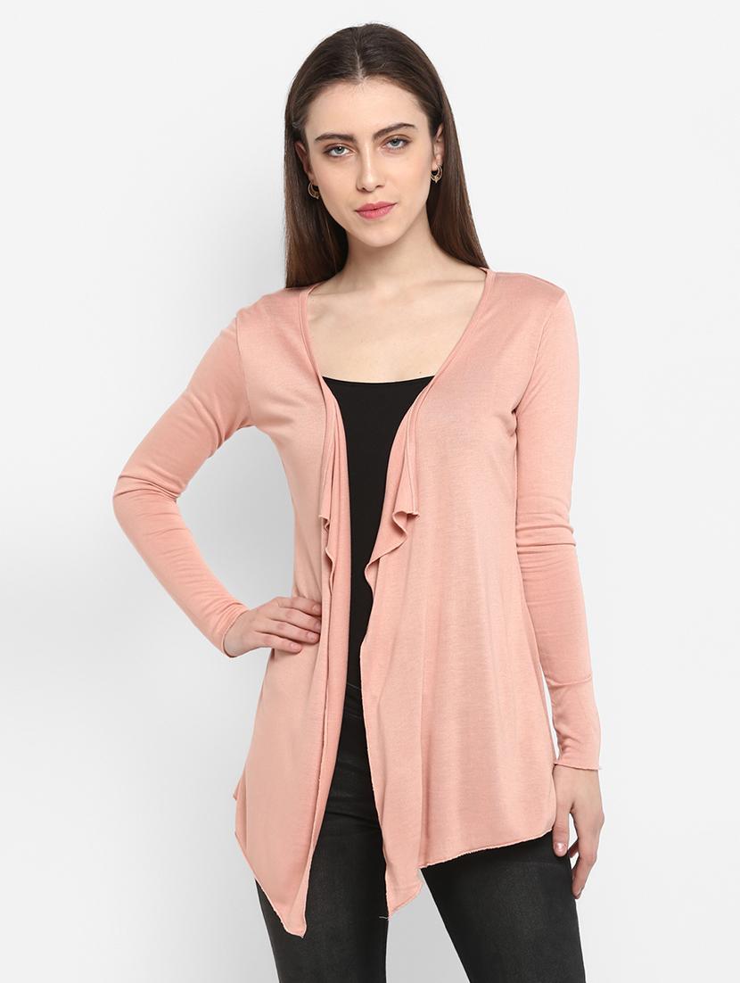 water fall neck asymmetric shrug - 16880476 - Zoom Image - 1