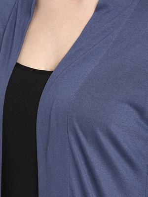 long sleeved solid shrug - 16880478 - Standard Image - 5