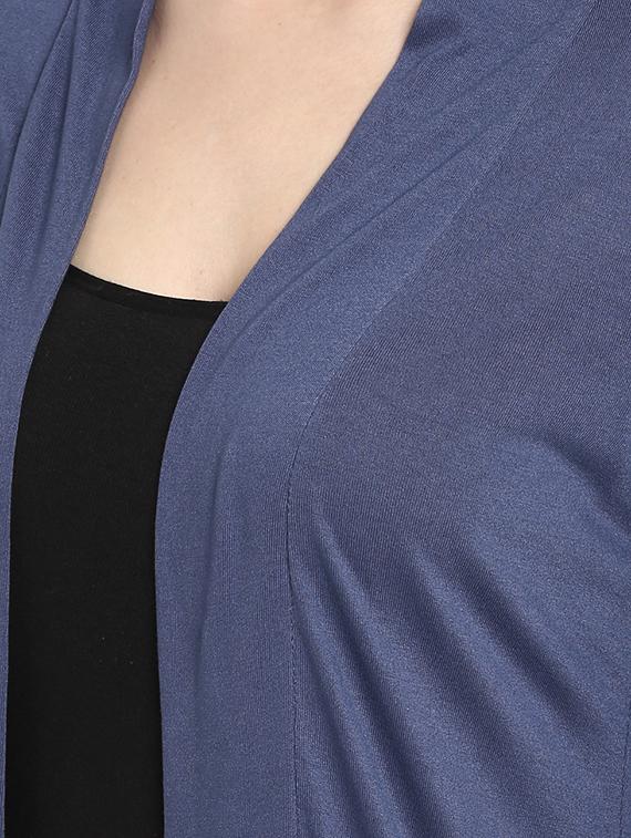 long sleeved solid shrug - 16880478 - Zoom Image - 5