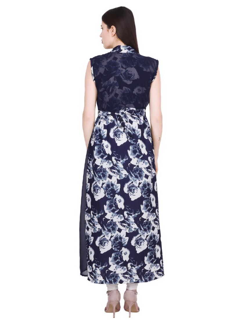 layered floral maxi dress - 16880573 - Zoom Image - 3