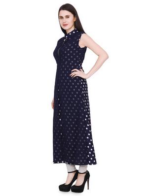 layered polka dot maxi dress - 16880574 - Standard Image - 2