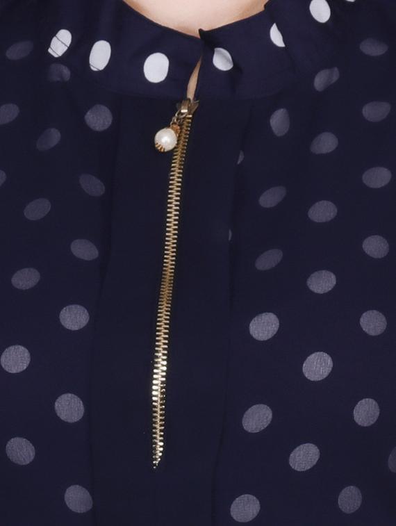layered polka dot maxi dress - 16880574 - Zoom Image - 4