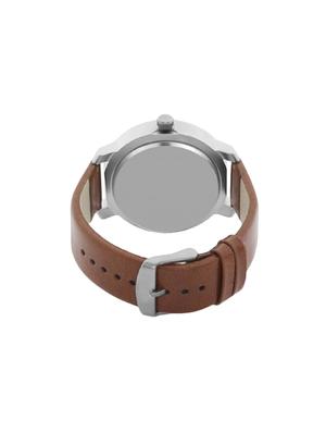 jay creation brown leather belt men's attractive watch - 16881850 - Standard Image - 3