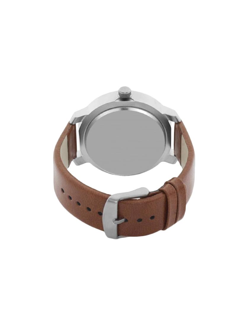 jay creation brown leather belt men's attractive watch - 16881850 - Zoom Image - 3