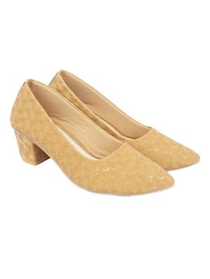 yellow slip on pumps - 16882250 - Standard Image - 3