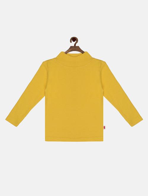 yellow cotton sweatshirt - 16882525 - Standard Image - 1