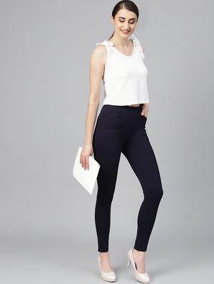 high rise ankle length jegging - 16882907 - Standard Image - 4