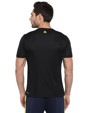 black typographic chest print t-shirt - 16883123 - Standard Image - 3