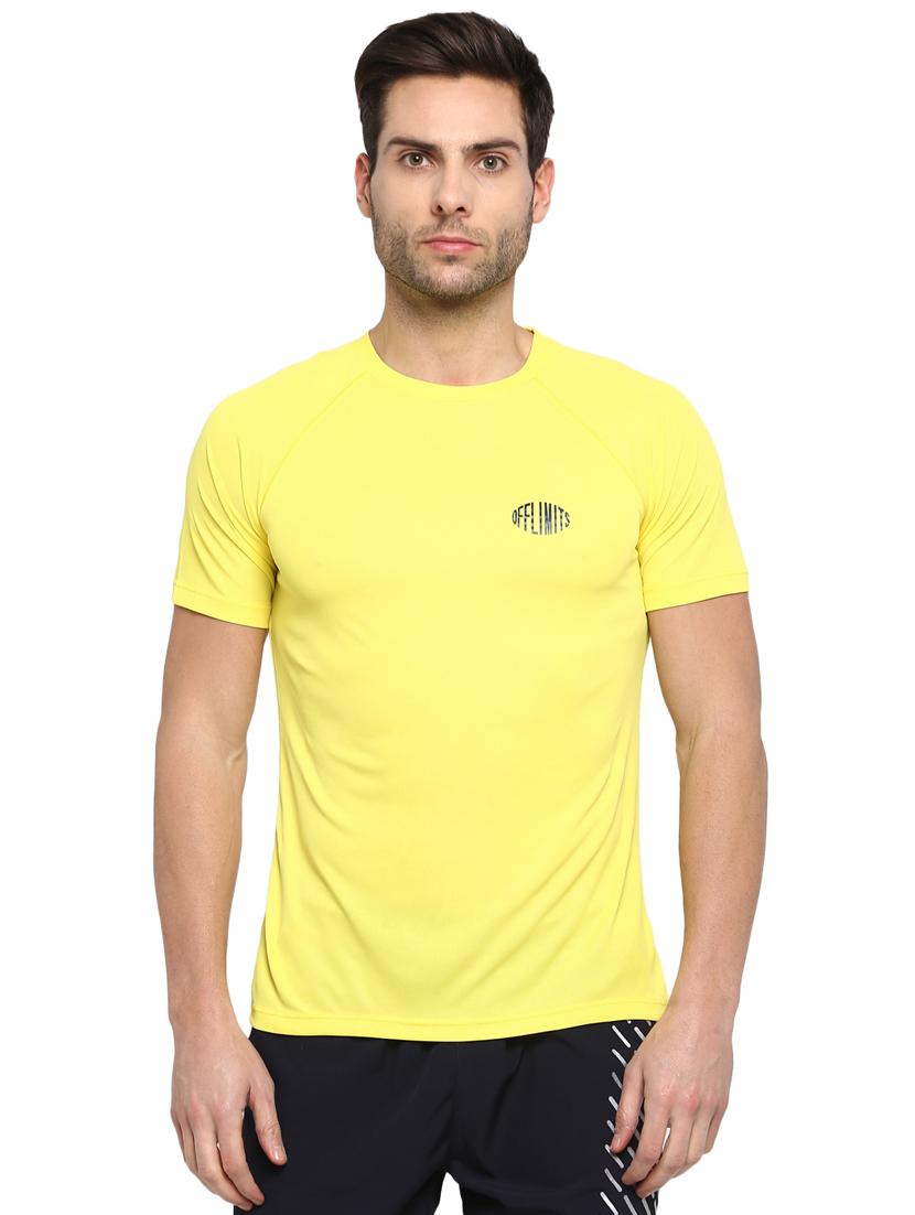 yellow solid t-shirt - 16883130 - Zoom Image - 1