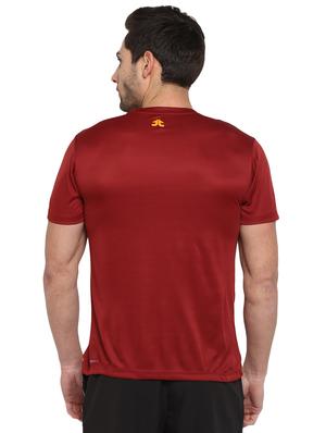red typographic chest print t-shirt - 16883154 - Standard Image - 3