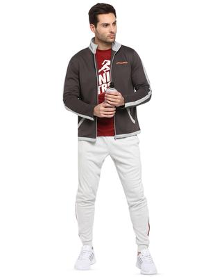 grey taped casual jacket - 16883159 - Standard Image - 4