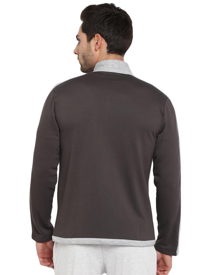 grey taped casual jacket - 16883159 - Zoom Image - 3