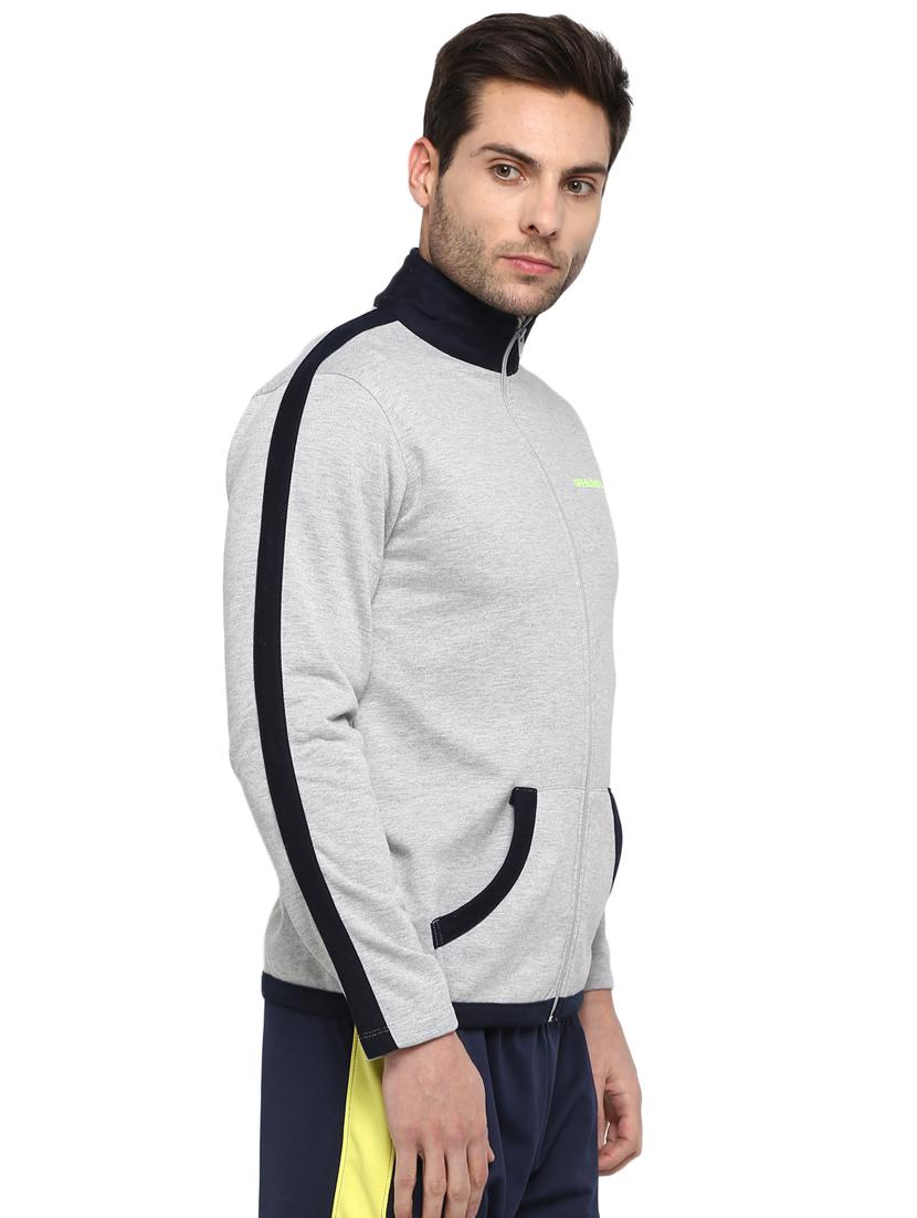 grey taped casual jacket - 16883160 - Zoom Image - 2