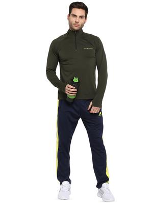 green solid thumb hole t-shirt - 16883166 - Standard Image - 3
